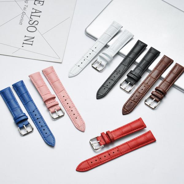 Watch Band Watchbands Watch Bracelet Belt Leather Strap 14mm 16mm 18mm 20mm 22 Mm Pin Buckle Free Tool DIY Accessory for