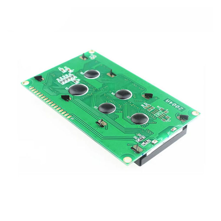 Customizable 20x4 Character LCD Displays Sunlight-Readable with COB LED Backlight Low Consumption SPI/IIC Interface