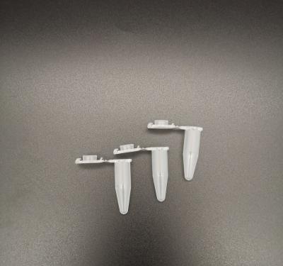0.1ml PCR Single Tube White 15.4mm Height For Life Science