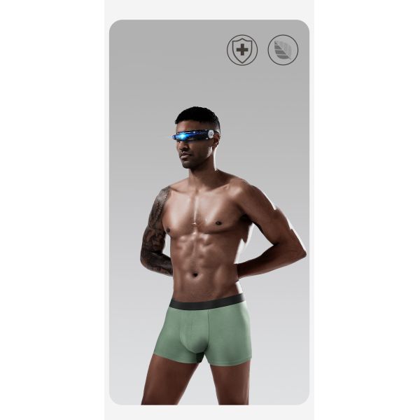 Custom Male Mens Seamless Boxers Breathable Modal Fabric Underwear Boxer Briefs