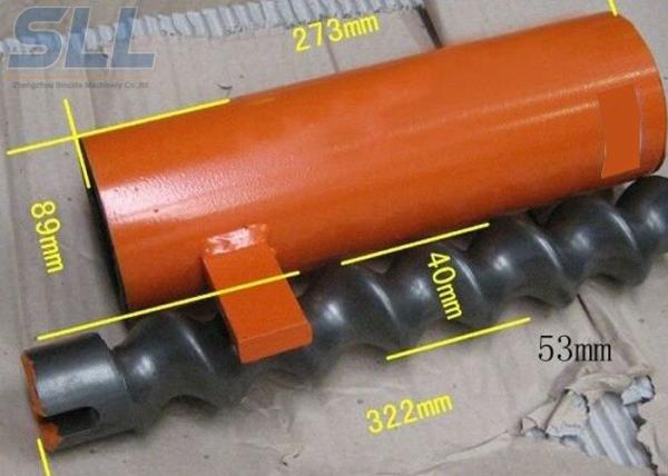 Slurry putty spraying machine screw pump stator rotor parts connecting rod shaft stator rotor