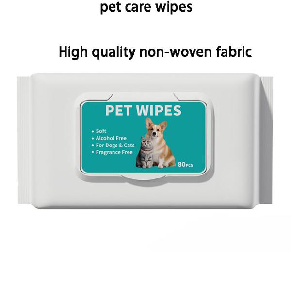 Seringues humides pour chats et chiens essuyer les taches de larmes et nettoyer le corps sans laver déodorant