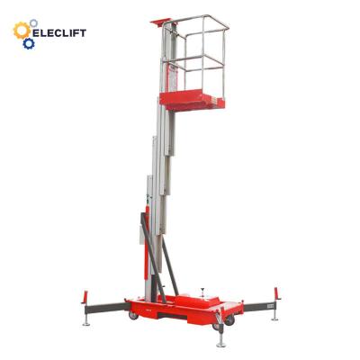 Safety Limit Switch Aluminum Lift Platform Single Man Electric Scissor Lifts 220V