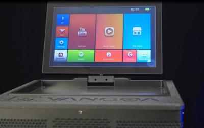 Wireless Touch Screen Android System Karaoke Speaker Crystal Clear