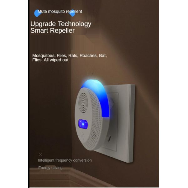 Ticks Pest Control Electric Bug Zapper Customizable with Led Solar Steet Light