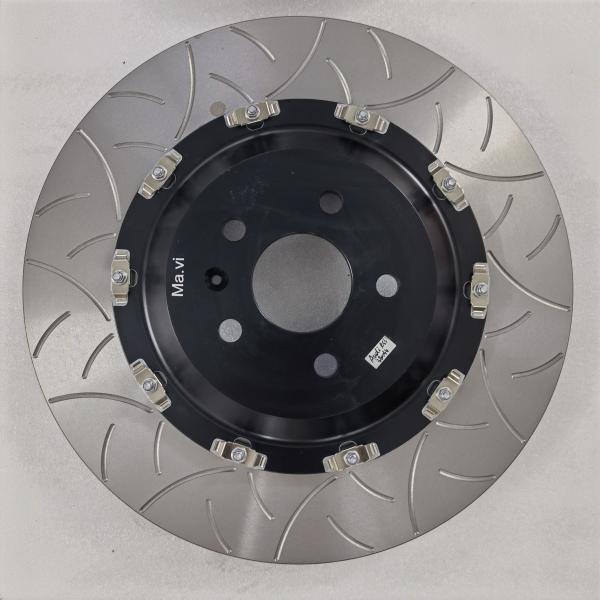 o rotor do disco do freio do ferro fundido de 380x32mm datilografa Iii com flutuação de Bell os rotores do freio de 15 polegadas