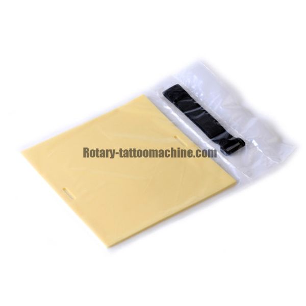 195mm*195mm*3mm Tattoo Practice Skin Arm Synthetic Material With Binding Belt