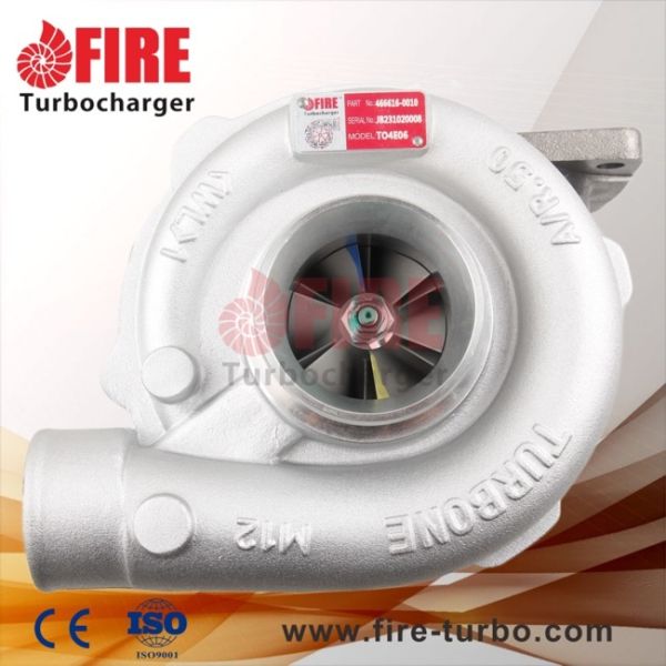 TO4E06 Turbocharger 466616-0010 571589 Scania 92,93 Truck with DSC9 Engine
