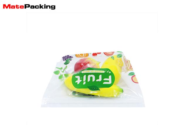 Safety Food Grade Fresh Vegetable Plastic Packaging Bags Anti Fog 0.12mm Thickness
