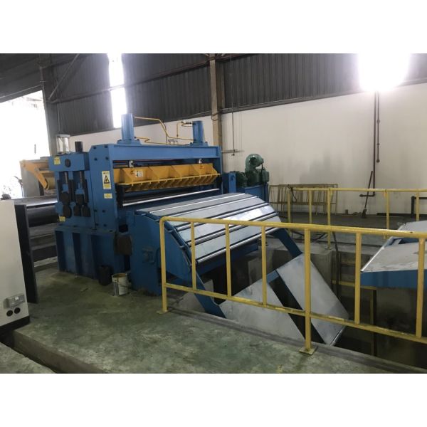 High Speed Coil Slitting Machine , Metal Slitting Line VF Speed Adjusting