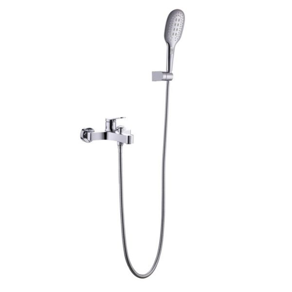 Modern Design Style Shower Faucet Bathroom Shower Set with Exposed B S Faucet Feature