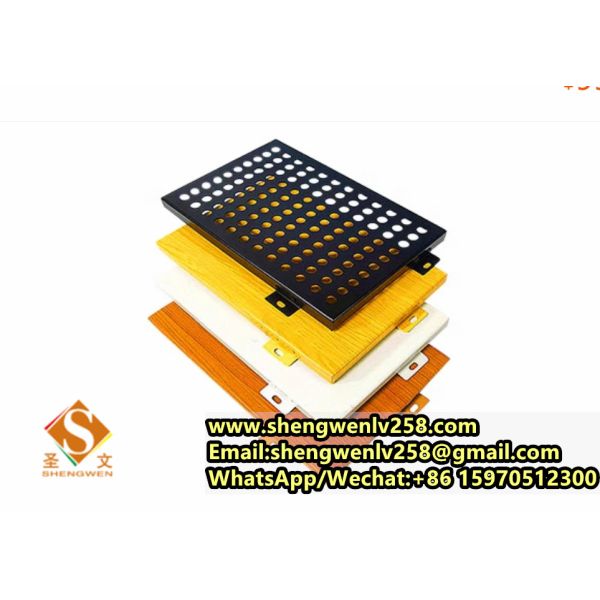 Imitation Brick Metal Wall Cladding Aluminium Panels For Wall Cladding Facade Decoration