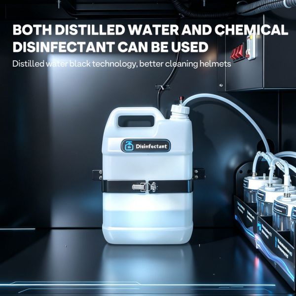 Haloo Self Service Helmet Cleaning Vending Machine | 360 ° Deep Cleaning and Disinfection