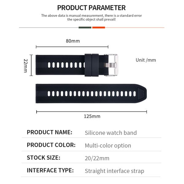 Small Twill Breathable Silicone Strap · Compatible With Samsung Galaxy Watch Ultra 7 And 6 Smartwatches | OEM/ODM - SHX