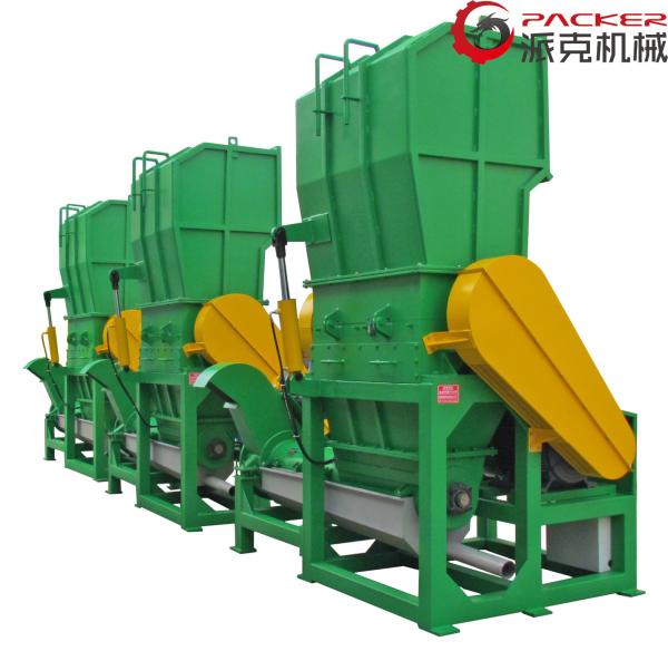 450mm Rotating Bottle Crusher Machine , Crusher Machine Plastic 30kW Motor