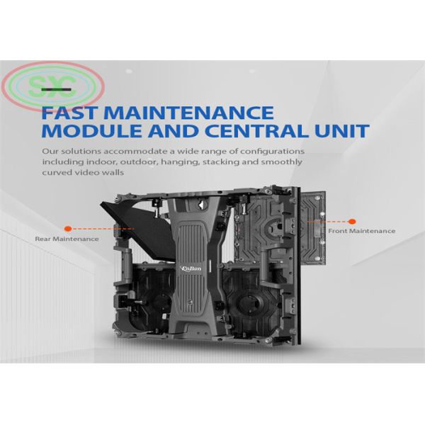 наем приведенный дисплея обслуживания П3.91 фронта 500*500мм ХД крытый на открытом воздухе для событий