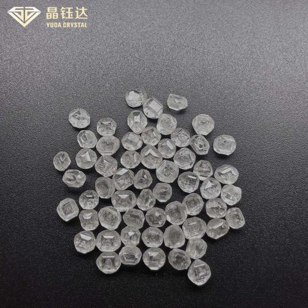 diamante crescido da cor do SI VVS D E F dos diamantes 8.0mm de 1ct 2ct laboratório áspero