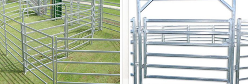 Round Pen Panels Galvanized Cattle Panels for Horse Training 1.8*2.5m