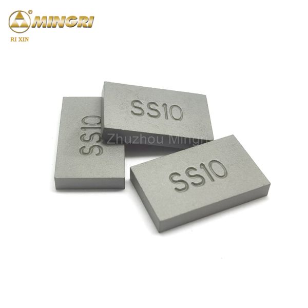 La chaux coupant le tungstène a cimenté la résistance à l'usure de soudure des astuces SS10 de carbure