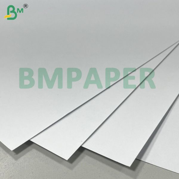 140g 160g Resistencia al pliegue suave Eco-friendly Papel blanco alto sin madera para folletos Portadas de libros