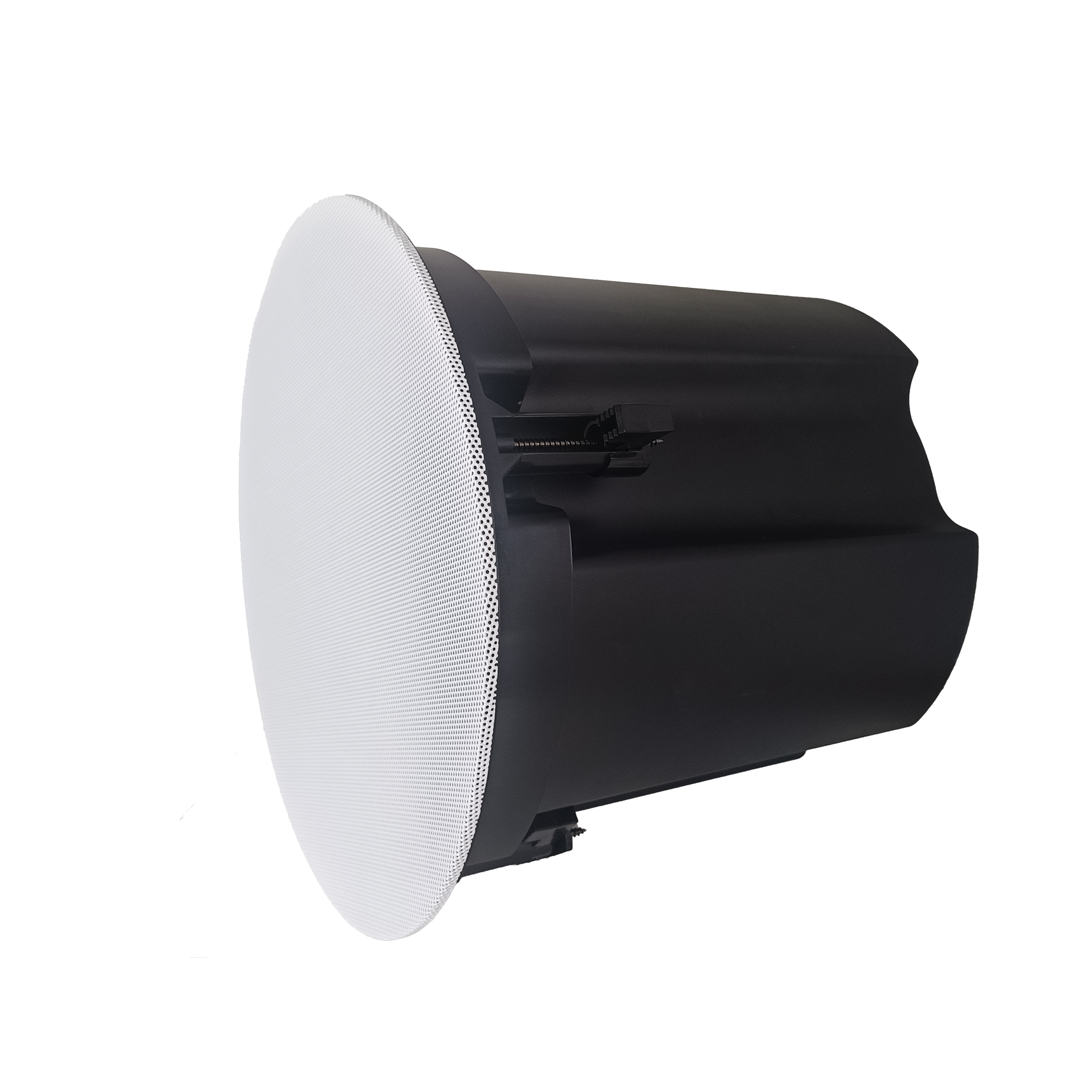 60W 8 Ohm Ceiling 6 Inch Coaxial Speaker Frameless Magnetic Grille Rich Balanced Sound for Commercial BGM Applications