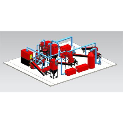 Waste Lithium Battery Crushing And Recycling Line