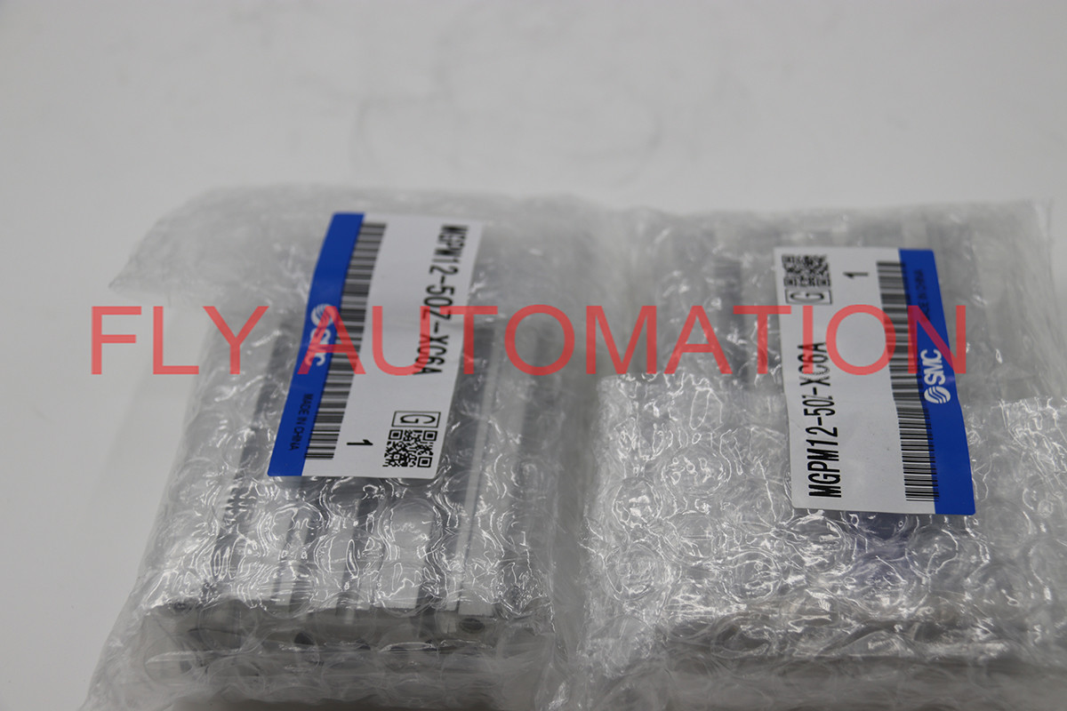 Цилиндр серии SMC MGPM12-50Z-XC6A тонкий с ведущей штанга