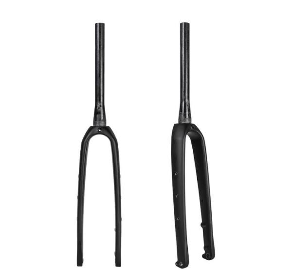 Hidden Cable Full Carbon Road Bike Fork Racing Gravel Carbon Front Fork 700c