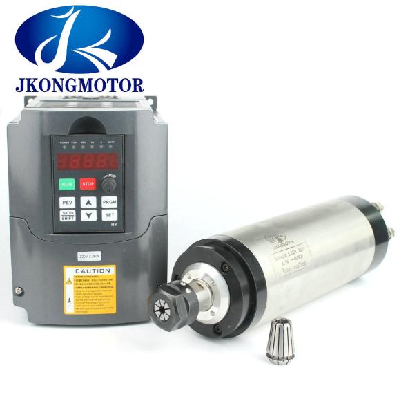 Water Cooled 0.8kW ER11 Mini Cnc Spindle Motor For Engraving Machines