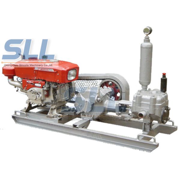 Diesel 10HP Power Cement Grouting Pump For Engineering Construction
