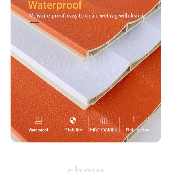 Панель 1220*2440mm 1220*2600mm внутреннего художественного оформления WPC деревянная