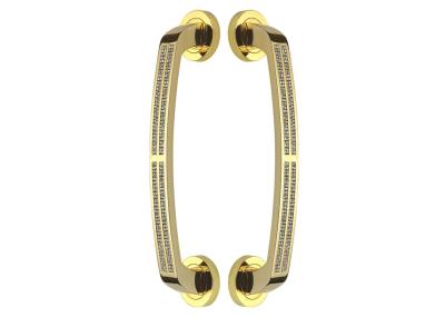 Diamond antique copper Door Pull Handles exterior big sliding door glass door pull handle