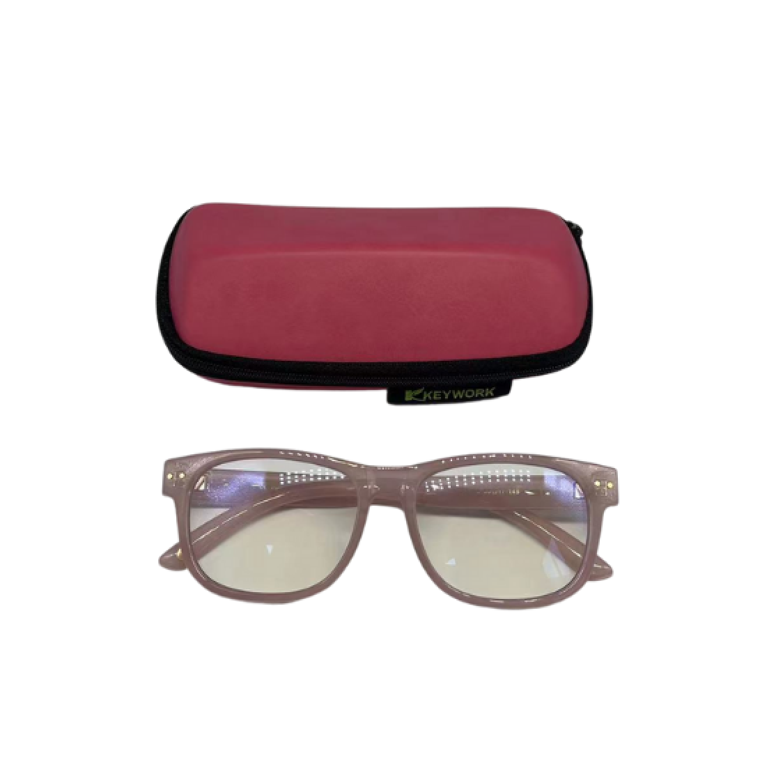 Stylish Multicolor Irregular Sports Vintage Oil Wax PU Leather Eyewear Case