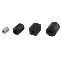 Grampos de cabo de ferrite magnético de 0,28 polegada ID 7mm fios de design de clipe com materiais magnéticos de alto desempenho