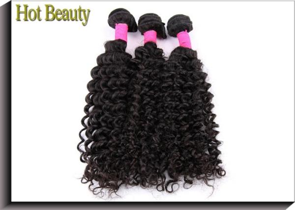 Original Brazilian Deep Wave Hair  20'' 22'' 24'' Double Strong Weft