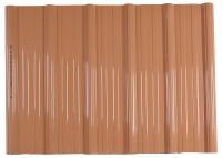 Tuiles de toit en plastique imperméables de PVC de forme ondulée avec la largeur des accessoires 1130mm