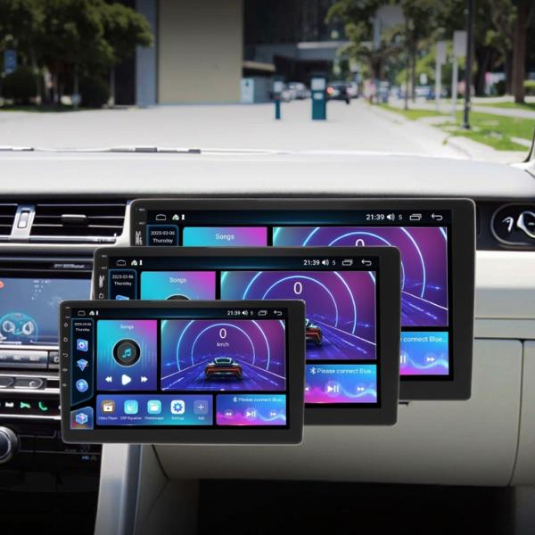 Creatall 7/9/10inch Central Control Car Android GPS Navigation Smart for BT Wifi Internet All-in-One Dashboard Machine