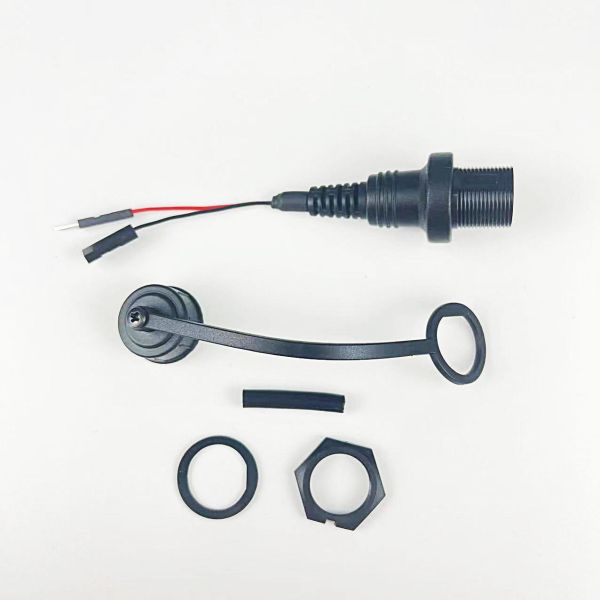 Специализированный мини 5 пин женский панель Красный и черный проволока соединитель расширения кабеля для автомобиля грузовик лодка мотоцикл приборная панель