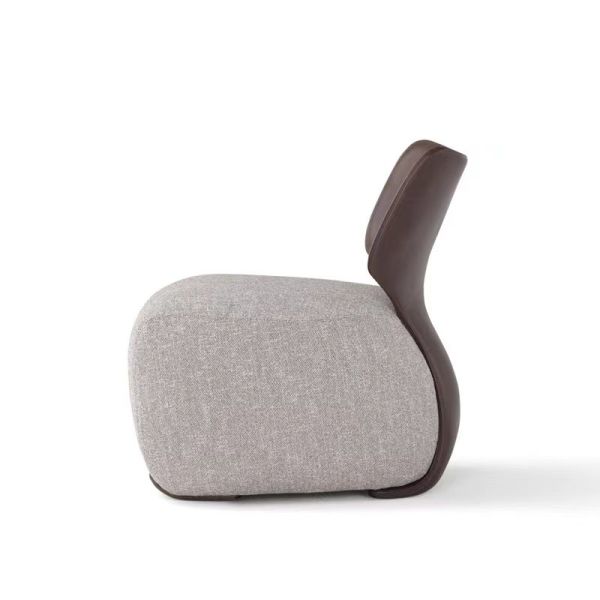 Hotel moderno luxuoso único Sofa Chair Fabric Leisure Chair da forma nórdica