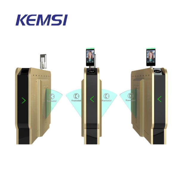 Pedestrian Access Safety Wing Barrier IR Sensor CE Approved