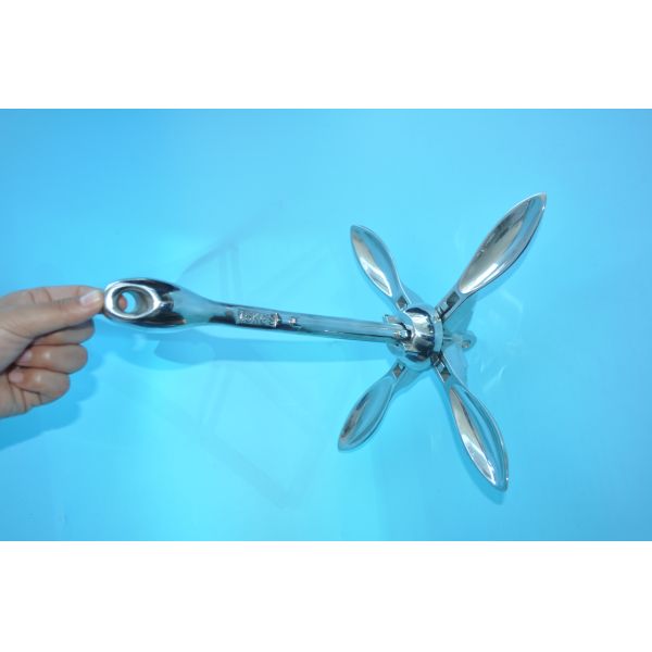 Portable Folding  Anchor Kit Canoe Kayak Raft Boat Sailboat Fishing Jet SkiIsure Marine