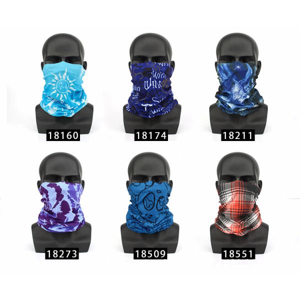 Magic bandana/ promotion gift Multi functional bandana/seamless scarf/Multi Function Colorful Design Neck Tube