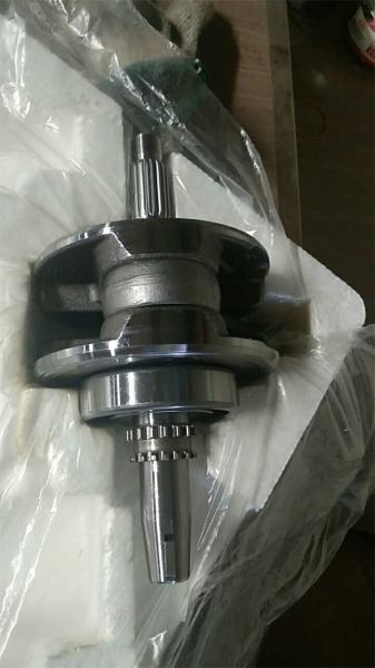 Crankshaft Motorcycle Spare Parts For Different Engines , Moto Spare Parts