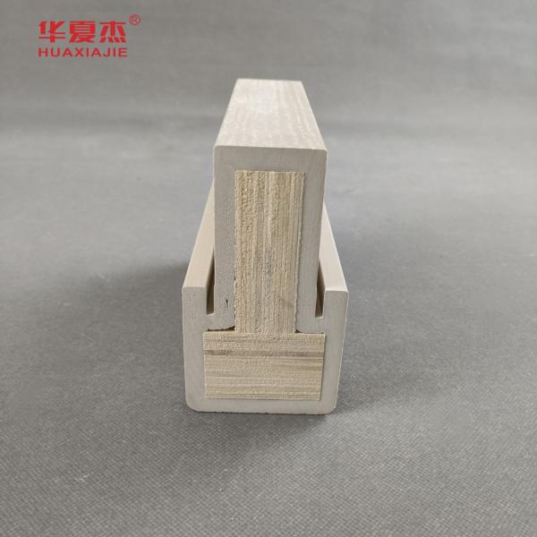 Wooden Gains Wpc Mullpost LVL Reinforce Wpc Door Frame Home Decoration