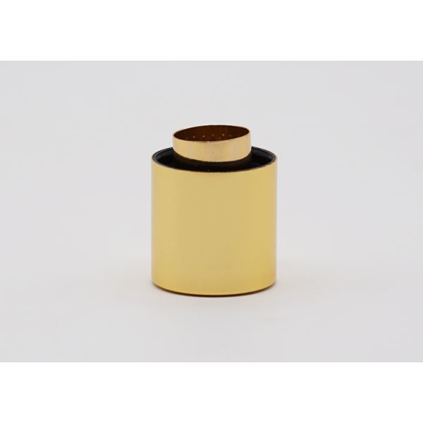 Крышка бутылки переноса воды косметическая, алюминий печатания зерна крышек флакона духов деревянный