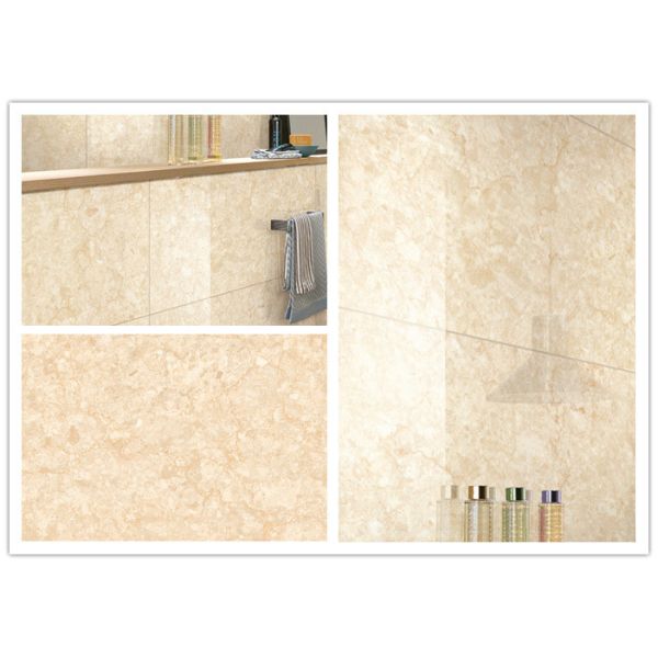Креам бежевым застекленный мрамором антибактериал изоляции жары плитки фарфора