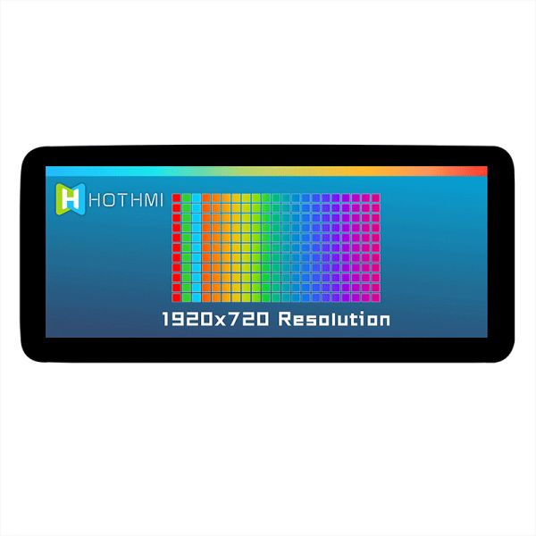 IPS TFT LCD Модуль HI 12,3 дюйма 1920x720 Солнечный свет Читаемый Pcap Монитор TFT Дисплей