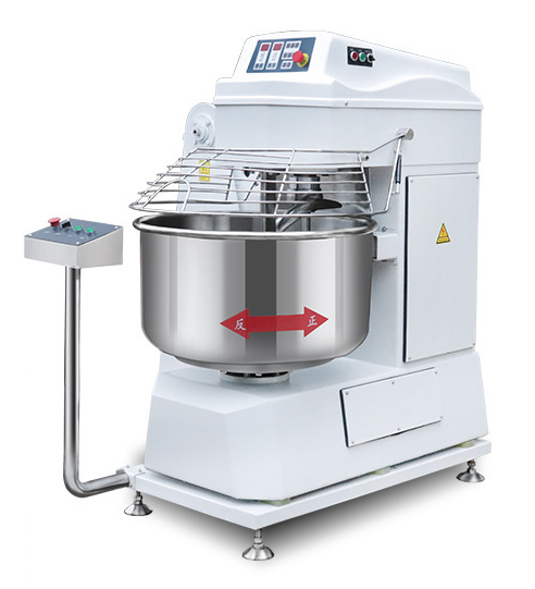 Головы оборудования пищевой промышленности коммерчески вверх по спиральные скорости смесителя теста 2 смешивая наклоняя ведро