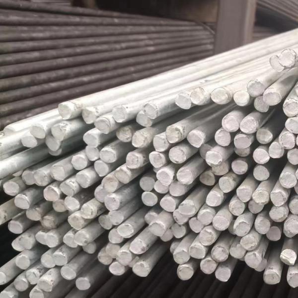 8mm-360mm Galvanized Round Bar For High Temperature And Low Temperature Material Characteristics