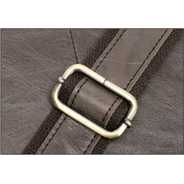 Leather Laptop Briefcase For Men Or Women Office School Bag BRB04